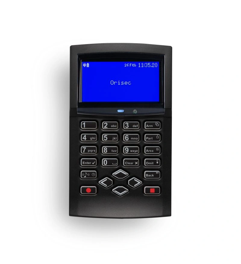 'Orisec Black Built in Wireless Expander Keypad'
